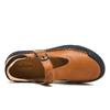 Summer Fashion Men's Breathable Slip-On Casual Walking Shoes Male Leather Clog Sandals Comfortable Footwear For Men Large Size