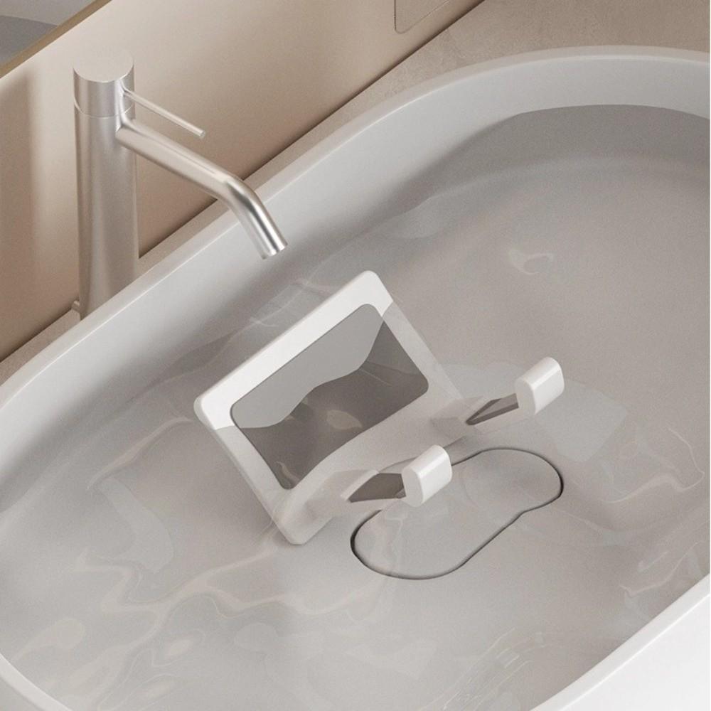 Wall Mounted Hair Dryer Holder with Non-Slip Pad air Dryer Storage Rack Dryer Hair Stand  Bathroom