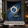 Wandbehang Club Brügge FC Druck Benutzerdefinierter Name Text Wandbehang Heimdekoration