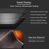Carbon Fiber LHD Car Interior Key Hole Frame Cover Trim Accessory for BMW E90 E92 3 Series