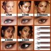 Waterproof Eyeliner Pen With Pencil Sharpener, Eye Beauty Does Not Fade Silky Smooth Eyeliner