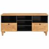 TV Cabinet with Drawers 100 x 33 x 46 cm Solid Mango Wood
