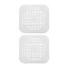2Pcs Kitchen Sink Drain Protector with Suction Cup Shower Drain Hair Catcher Sink Strainer for Kitchen Bathroom Bathtub Basin