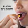 Pslalae Organic Papaya Leaf Extract Capsules 600mg 120 Count — 10:1 Concentrated Superfood with Enzymes