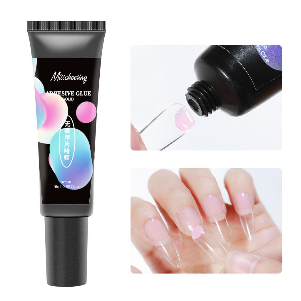 Black Technology Patch Glue Phototherapy Sticker Drill Nail Extension Nail Gel Nail Adhesive Nail Salon