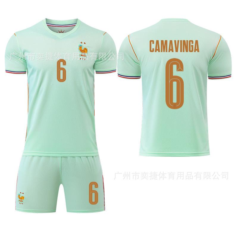A2627 US, Canada and Mexico World Cup France Away No. 10 Mbappe Football Jersey 7 Dembele 11 Olise Jersey