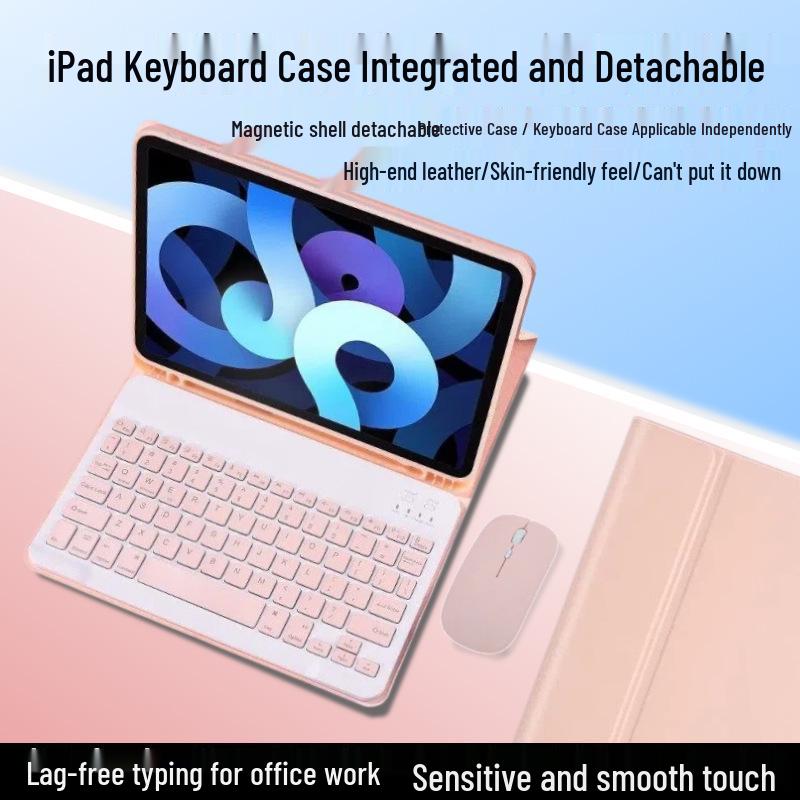 iPad 10th Gen Magnetic Protective Case with Backlit Keyboard & Pen Slot