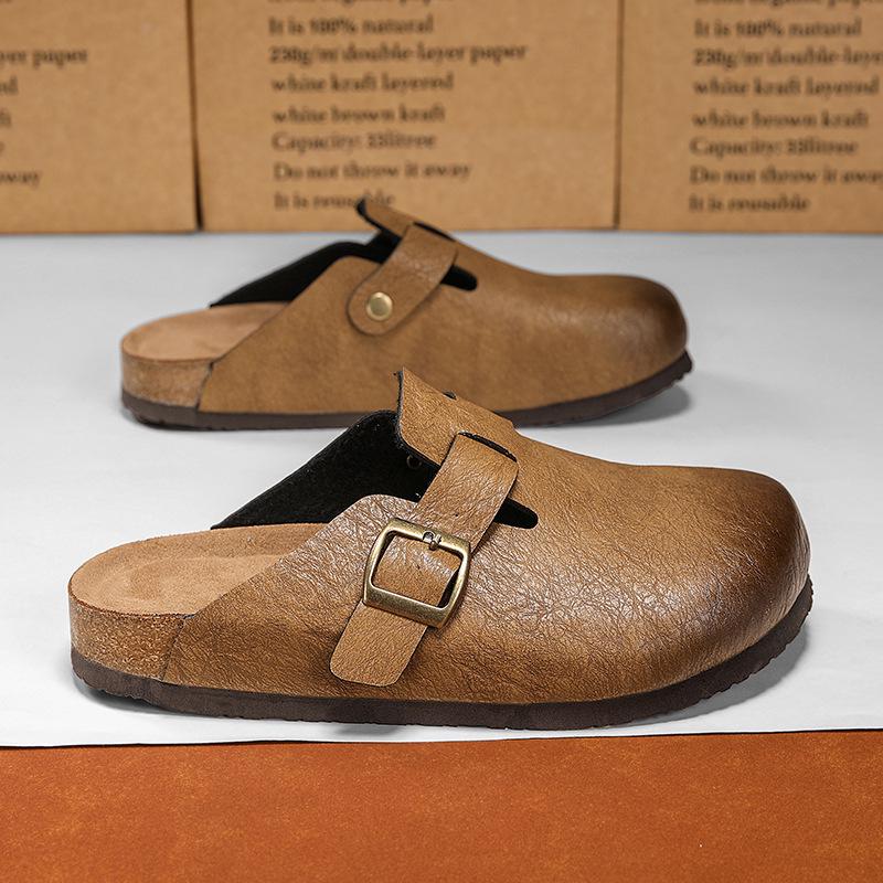 Klassische 2025 Birken Kork Pantoletten: Vielseitige Vier-Jahreszeiten-Mules für Männer und Frauen