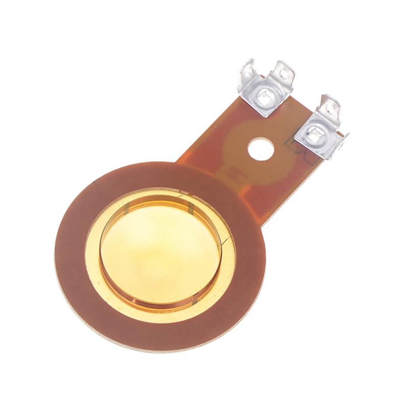 1Pc Diy Accessories 25.4Mm Horn Treble Film With Bracket Resin Membrane Drive Head Tweeter Voice Coil Sound Film Buzzer