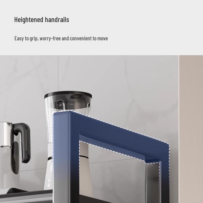 Bieying Multi-functional Carbon Steel Kitchen Storage Rack