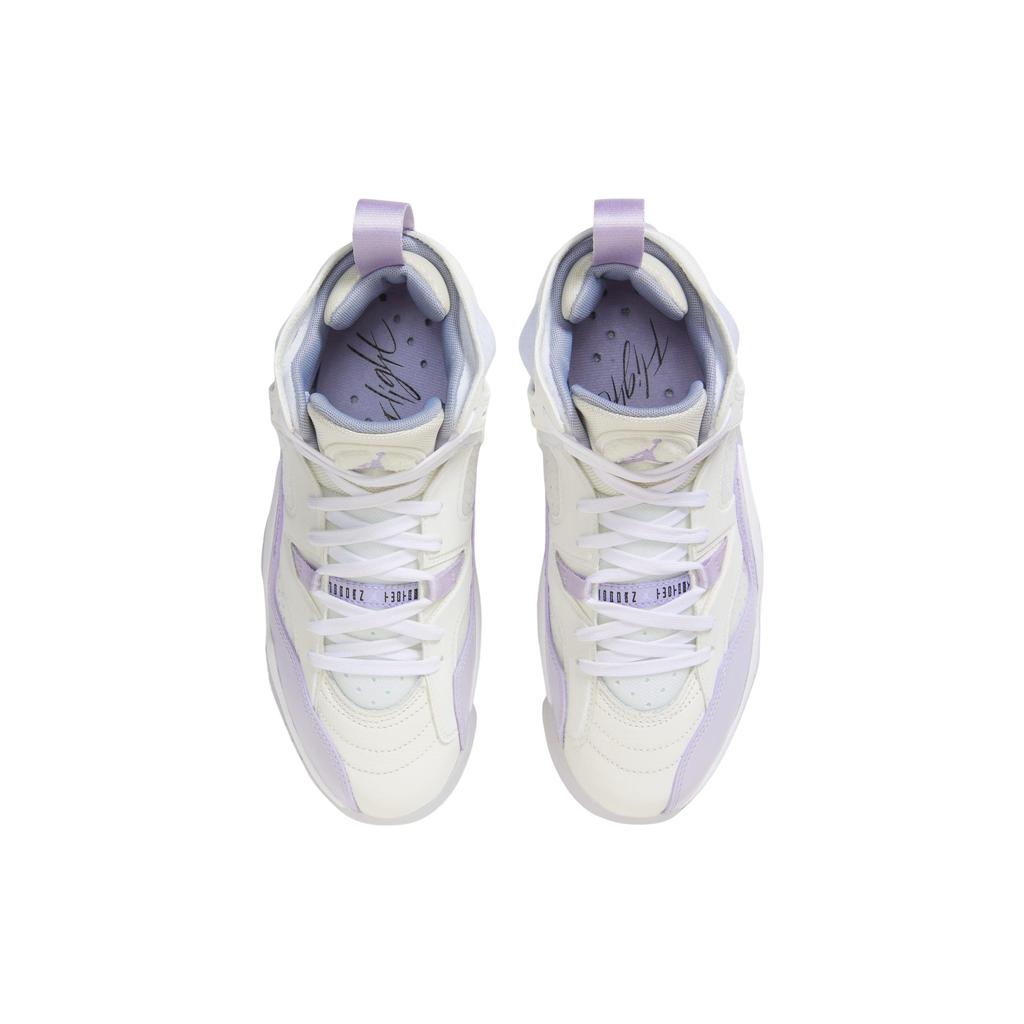 New JORDAN Jumpman Two Trey White Lavender Purple Women's FB7166-511