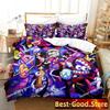 3D Erstaunliches Cartoon Digitaler Zirkus Bettwäsche Set Bettbezug Voll Queen King Größe Kissenbezug Bedruckt Erwachsener Kind Schlafzimmer Einzel Doppel