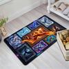Phoenix Variations Art Pattern Rug Floor Mat for Living Room or Bedroom Soft and Comfortable Carpet a Gift for Birthday and Holiday.