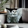 Fashion Ddeftonesiou Cushion Cover Antidustmite Pillowcase Invisible Zipper Silky Short Plush Sofa Cushion Cover