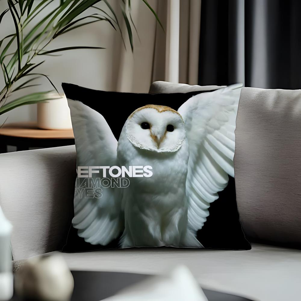Fashion Ddeftonesiou Cushion Cover Antidustmite Pillowcase Invisible Zipper Silky Short Plush Sofa Cushion Cover