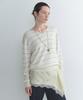 Onaenon Striped V-Neck Knit Nek6Sp217