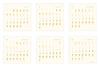 El Commune Matca 2026 Desktop Calendar, Moon Phases, CAL-157