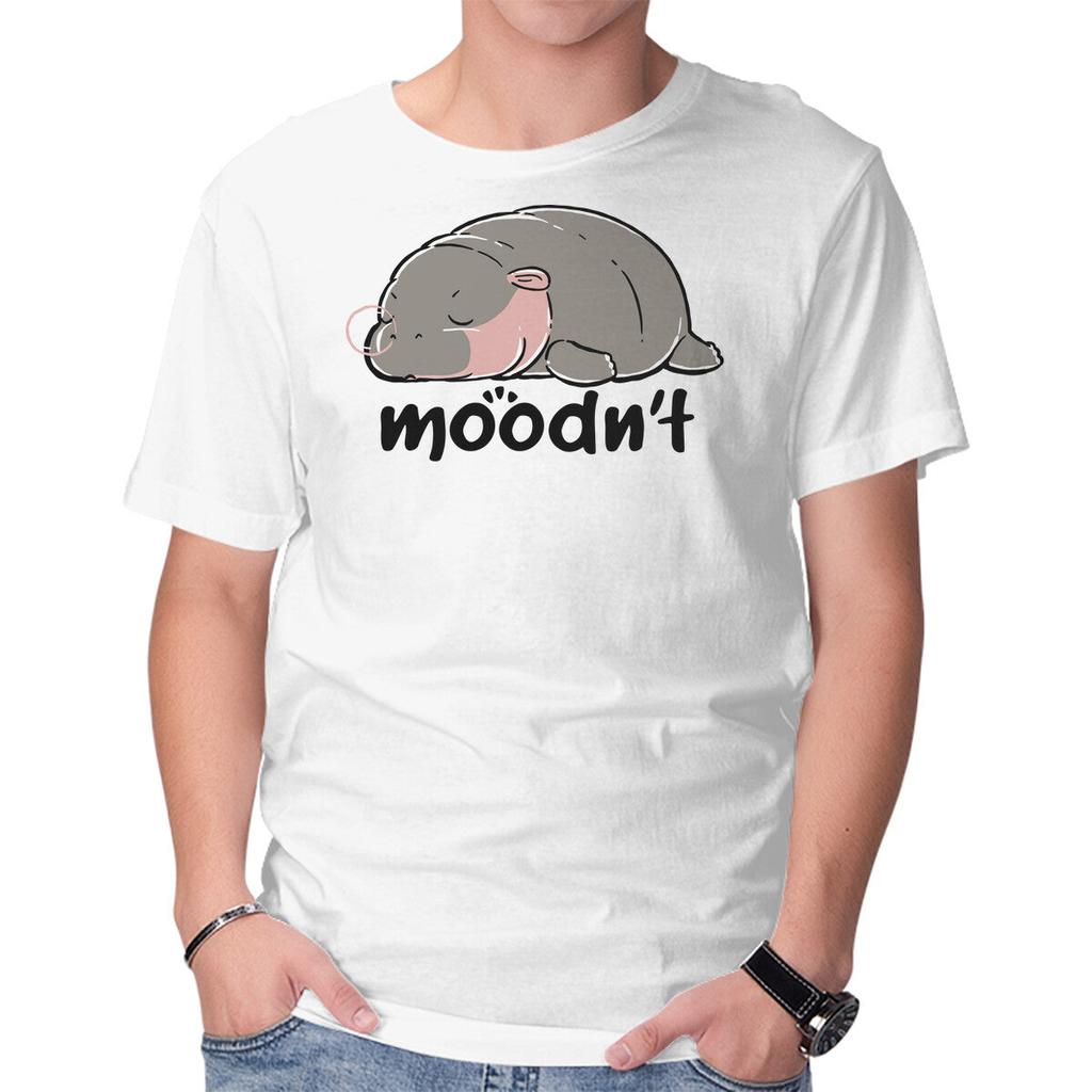 Unisex Crew Neck T-Shirt Moodn't Graphic Short Sleeve Casual Tee