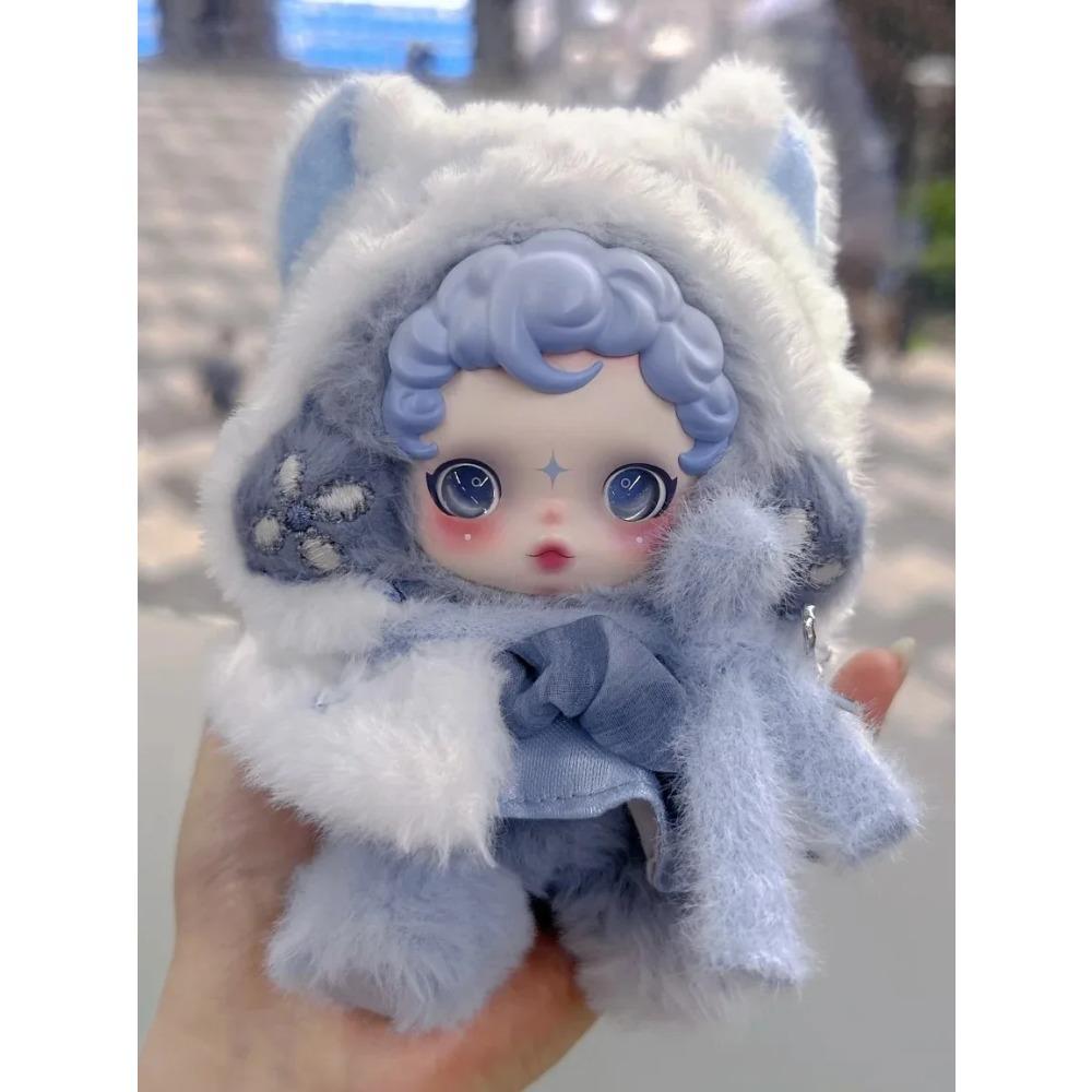 Only Clothes Skullpanda V2/V1 10cm Vinyl Doll Clothes Dress Princess Style Skirt Set Handmade Costume Doll Bag Accessories Toy