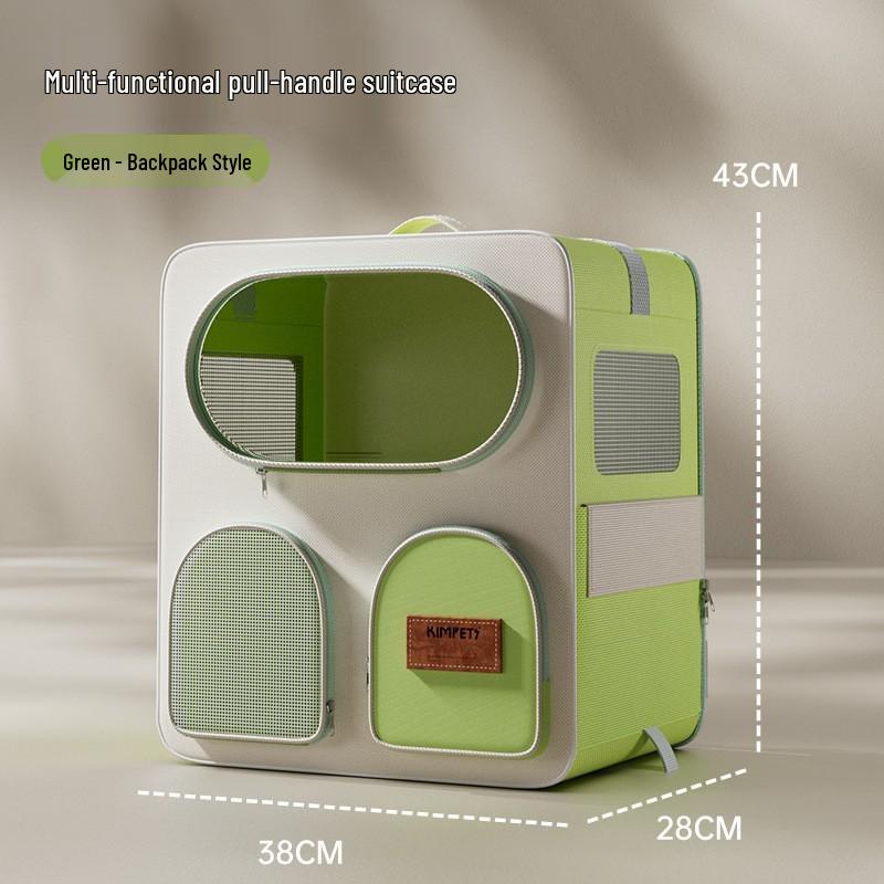 Przenośny plecak dla kota z przezroczystą osłoną kosmiczną do podróży