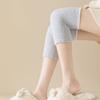 Warm Leg Girls Autumn Winter Coral Fleece Socks Knee Protection Knitted Leg Warmers Women Hosiery