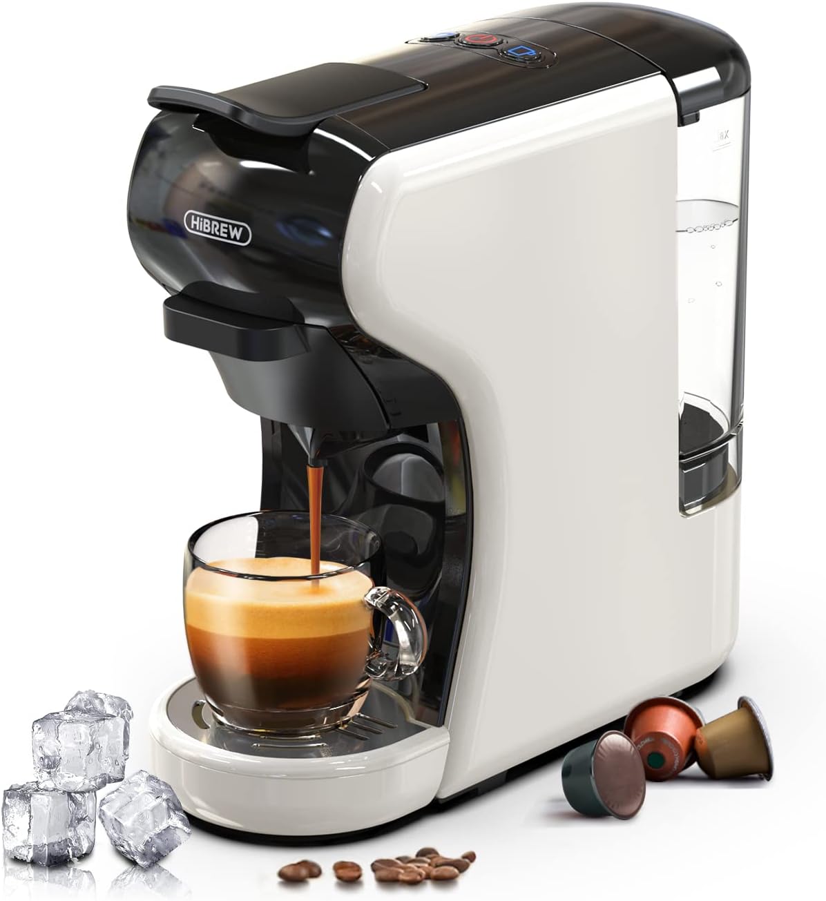 Multi-Capsule Coffee Machine 4-in-1 with 19
