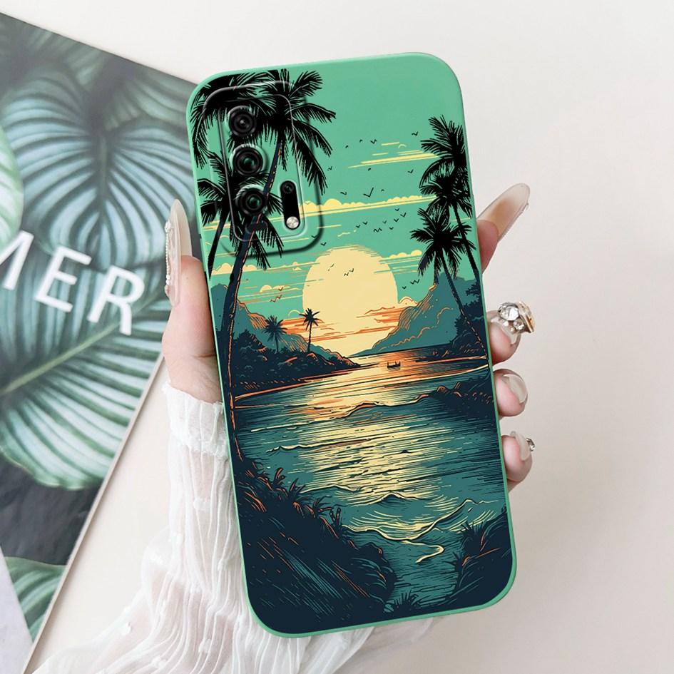 For Huawei Nova 5T Case YAL-L61 YAL-L71 YAL-L21 Honor20 Cover Cute Cartoon Silicone Lens Protective Cover For Honor 20 Pro Coque