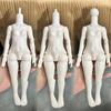 White / Tan Skin 1/6 BJD Acssories Doll's Body with Multi-joints Dress Up Toy