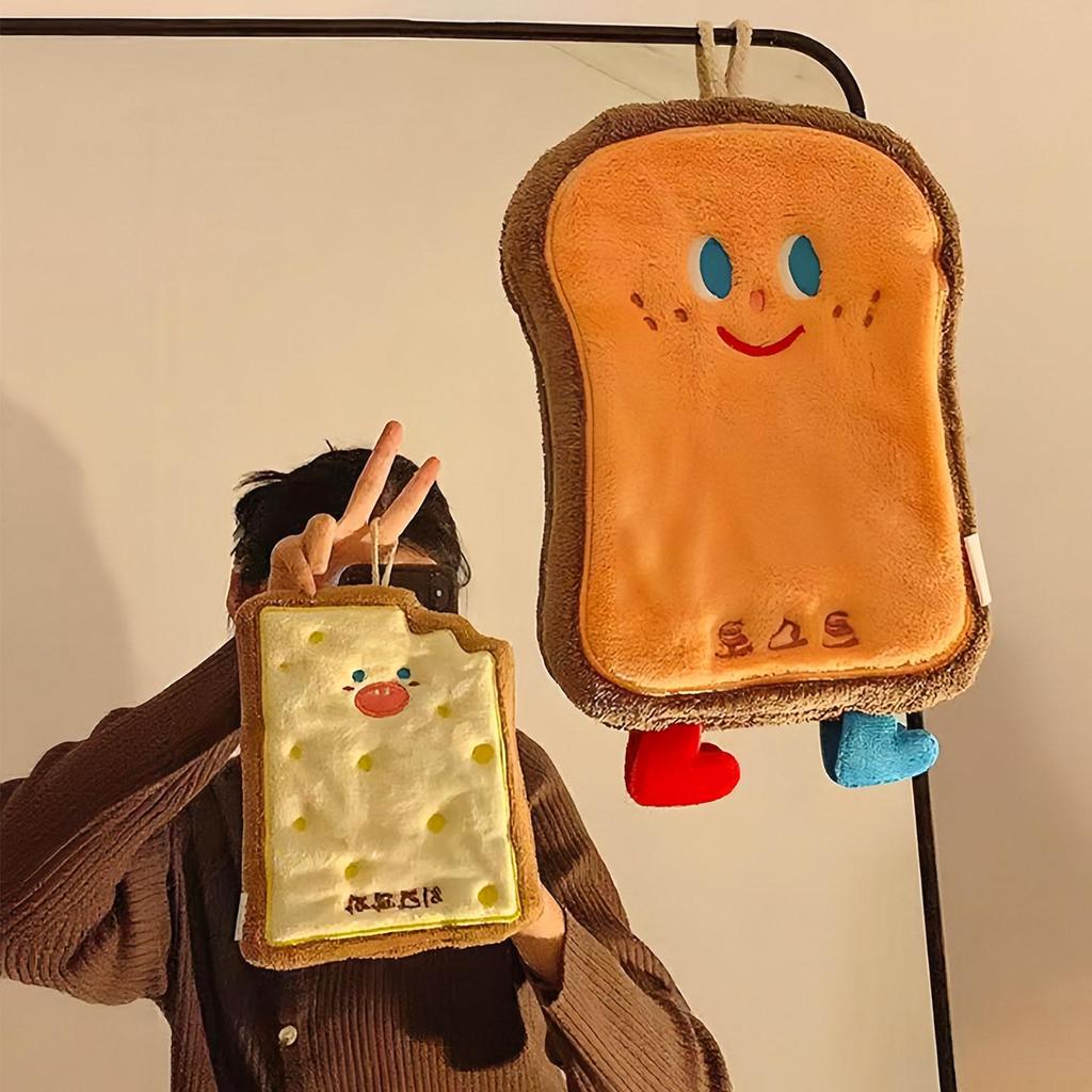 Cartoon Absorbent Thickened Bathroom Hand Towel & Kitchen Dishcloth