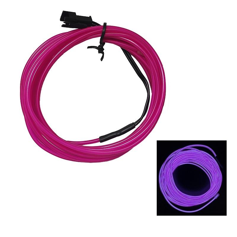 10M/5M/3M/1M Glow EL Wire Cable LED Neon Christmas Dance Party DIY Costumes Clothing Luminous Car Light Decoration Clothes Ball Neon Lights 4