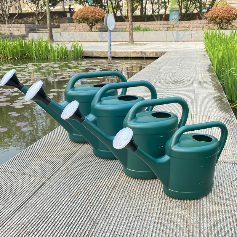 Large Capacity Long Spout Watering Can for Plants and Flowers with Sprinkler Nozzle