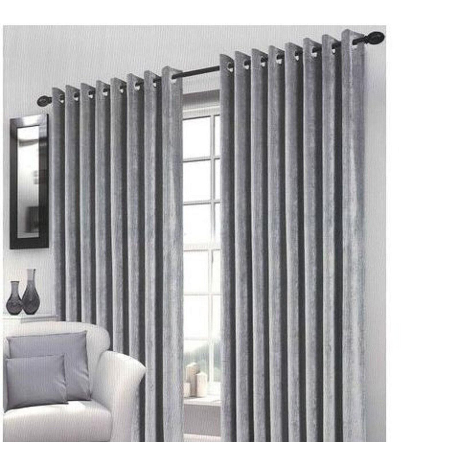 

@ Polyester Curtain Grey Colour For Door Home Decoration MJ-265-60%OFF