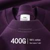 400g Unisex Heavyweight Pure Cotton Minimalist Crew Neck T-Shirt