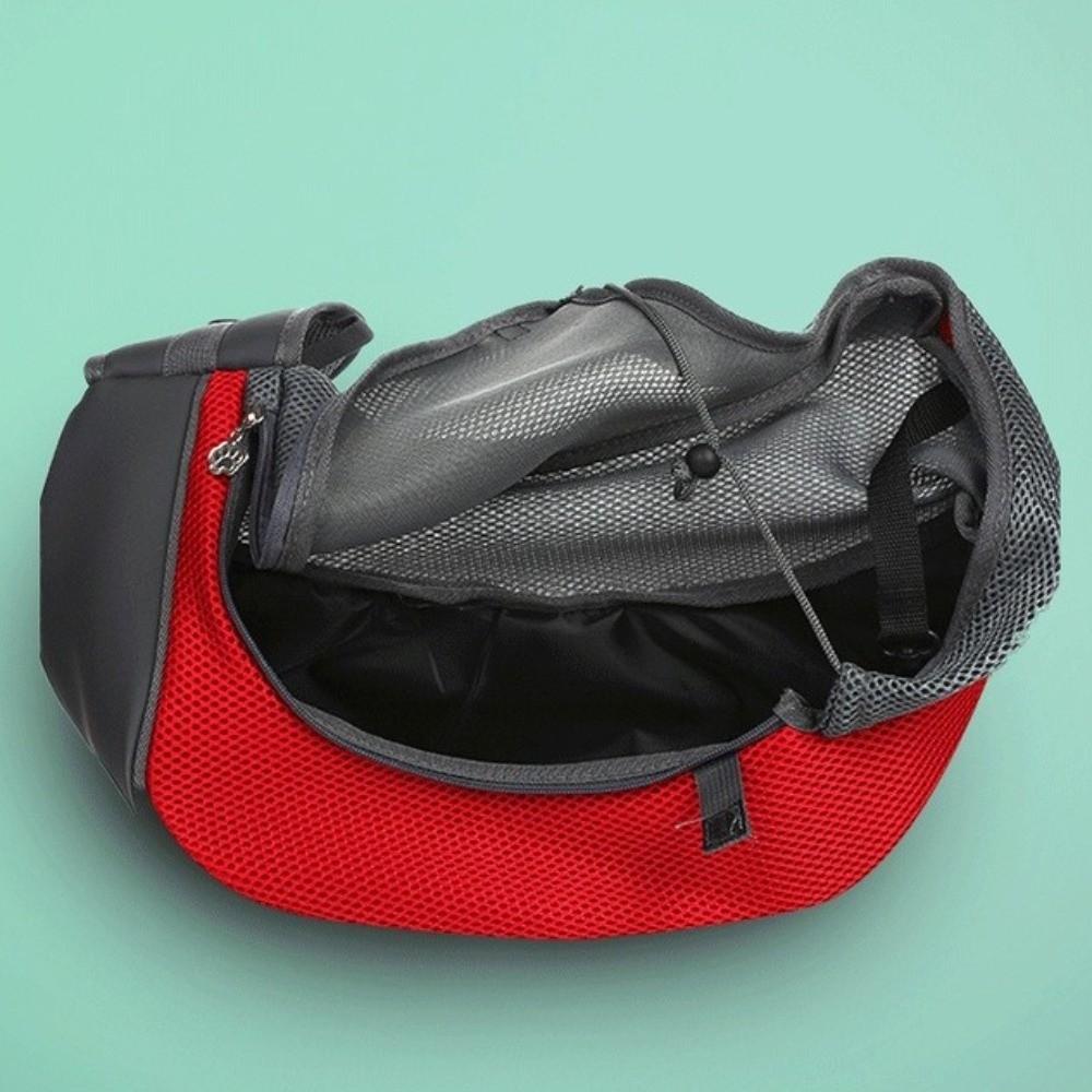 Hands-Free Cat Carrying Bags Oxford Cloth Travel Shoulder Bag New Mesh Sling Bag  for Outdoor