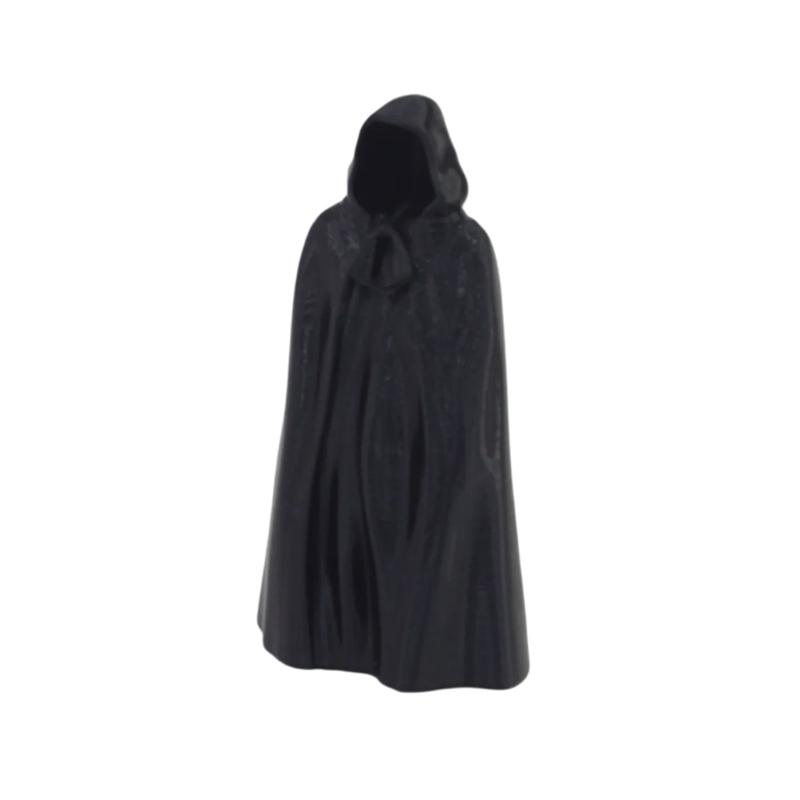 

Halloween Ornament Miniature Cloak Man Pumpkin Scene Model Plastic For Desks Scene Model