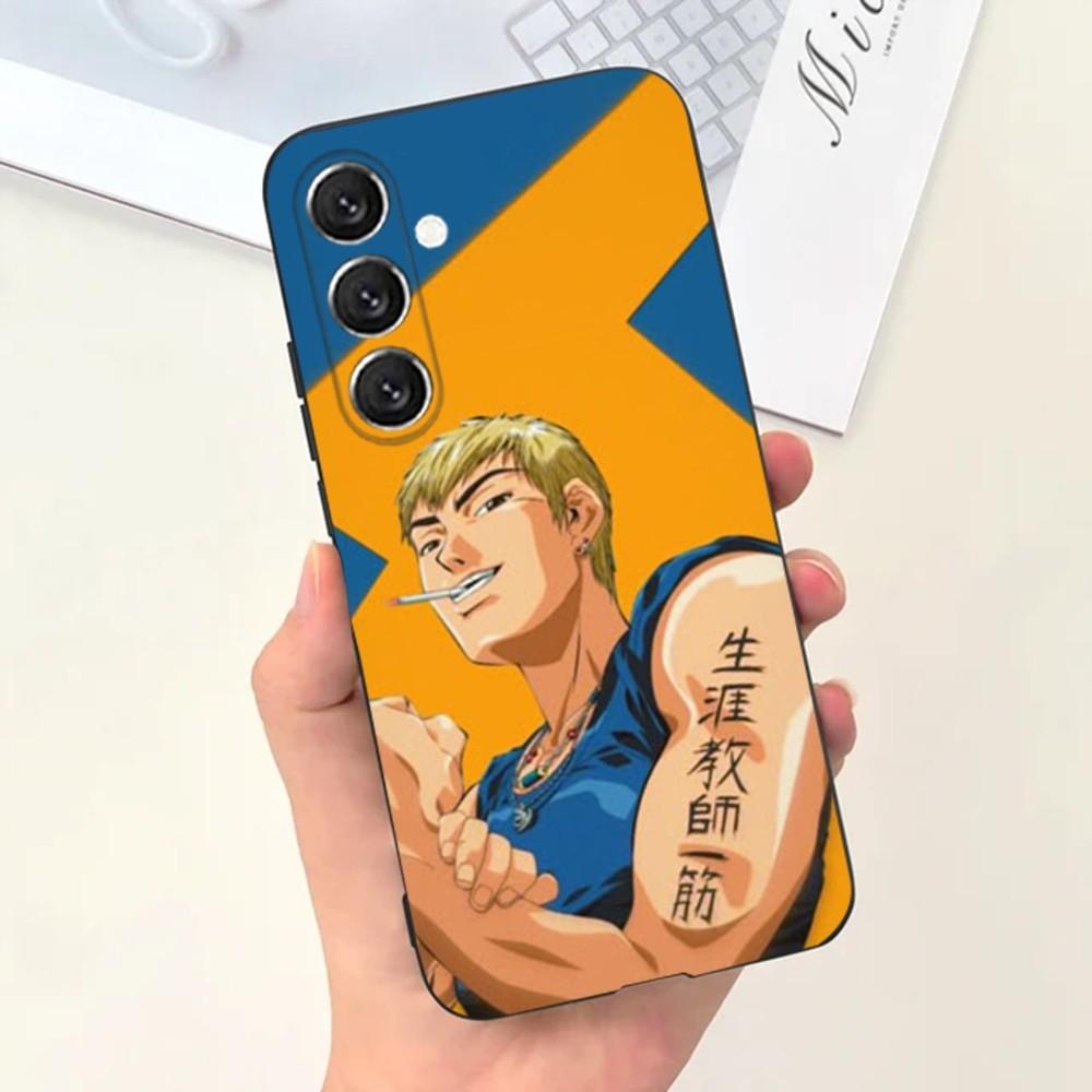 Great Teacher Onizuka GTO Phone Case For Samsung S25,S24,S21,S22,S23,S30,Ultra,S20,Plus,Fe,Lite,Note,10,9,5G Black Cover