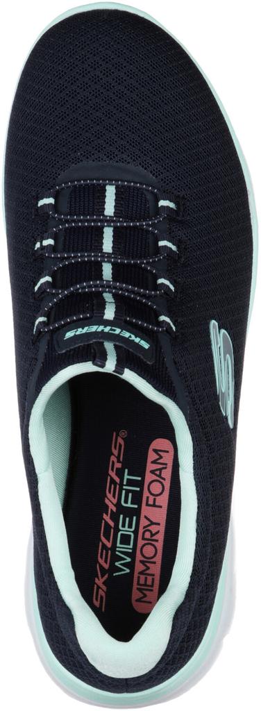 Skechers Summits Navy/aqua Sneakers