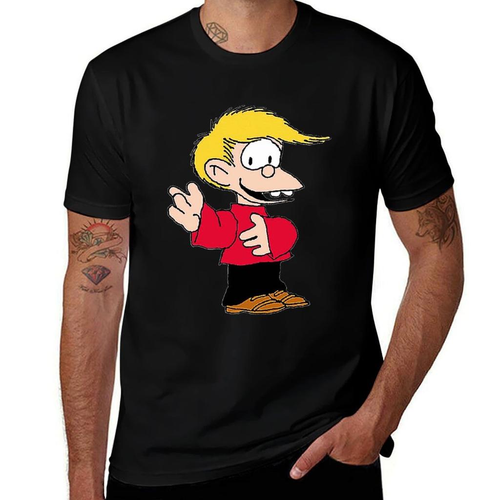 Mafalda ist ein Freund von Felipe T-Shirt Baumwoll-T-Shirt Mann Herren Grafik-T-Shirts T-Shirt