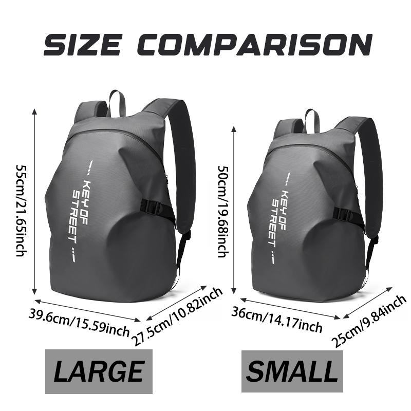 Motorcykelryggsäck Ny Klassisk Motorcykelhjälmväska Vattentät Ryggsäck Sadelväska Multifunktionellt Bagage Cykelreseväska