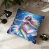 Mermaid Cartoon Anime cushion cover Home Office Convenient Nordic Simplicity Hit With Zipper Cushion Cover