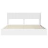 Bed Frame with Storage Space and Headboard White 180 x 200 cm
