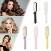 Foldable Hair Comb Portable Detangling Soft Hair Brush Anti Static Head Scalp Massage Travel Pocket Comb Hair Styling Barber