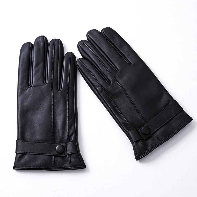 Mănușile de iarnă pentru bărbați din piele naturală sunt populare în Europa și America pentru protecție împotriva vântului și căldură la condus și ciclism