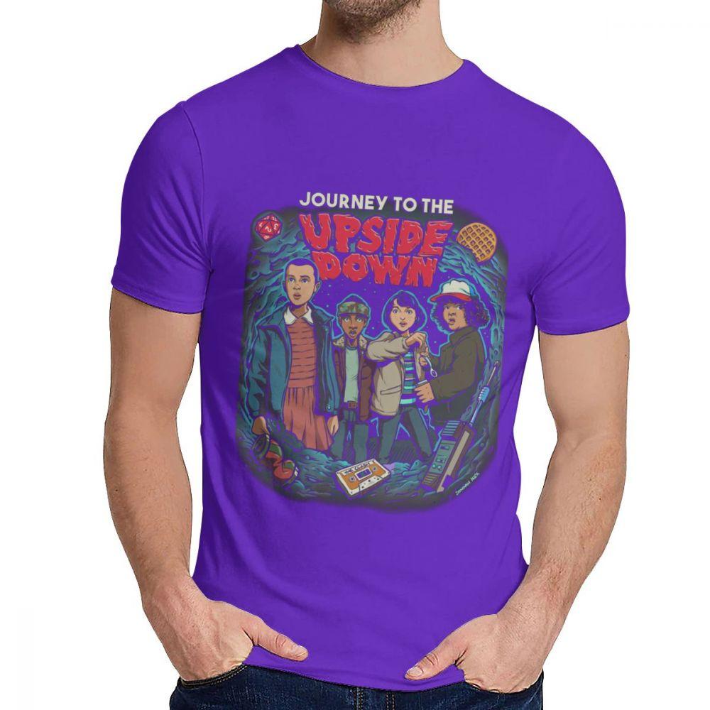 Picture Custom To The Upside Down Tee Unisex Soft Pure Cotton Short Sleeve S 6Xl