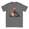 Harajuku Tshirt Dwayne Johnson Tattoo Bull Pure Cotton Tshirts Tee Shirt For Unisex Summer Y2k Fun Casual Short Sleeve Top Tees