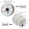 Waterproof 52mm Car Boat Fuel Gauge with 8 Colors Backlight for 0~190 Ohm Fuel Level Sensor for Boat Car Truck RV Customized