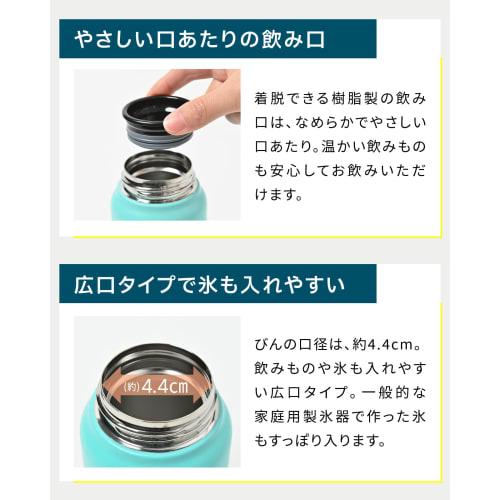 The-peacock Thermos Industry (The-peacock) Peacock Water Bottle, 600ml, Insulated, with Handle, Compatible with Sports Drinks, 0.6L, Emerald Green, AK