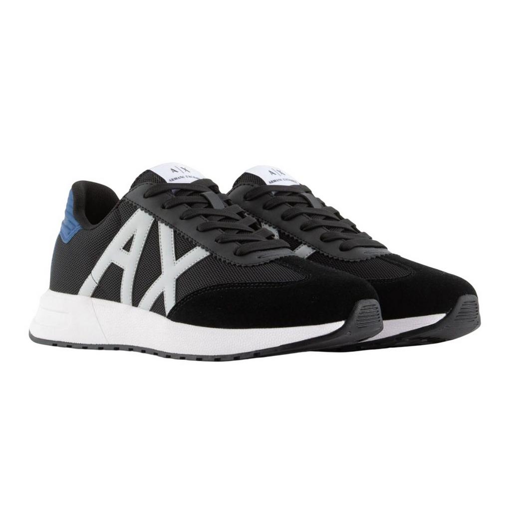 Armani Exchange Mens Suede Trainers