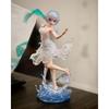 YAORUI Re:Zero Rem Aqua Dress 1/7 Scale Figure with Interchangeable Faces Pre-painted ABS PVC Decoration Birthday Gift Desktop Ornament