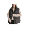 Fila Fusion Eer 1911 Solid Color Zip Stand Collar Sleeveless Down Vest Unisex Vests Black T11U343902FBK